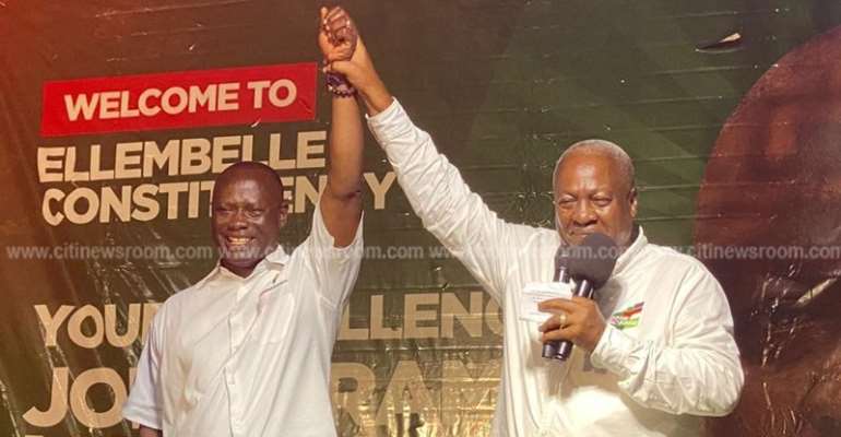 Mahama Promsies Ellembelle Modern District Hospital If Elected