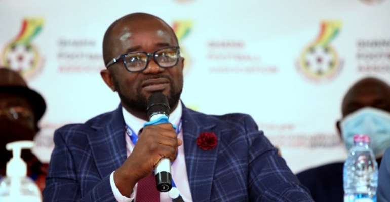 President of the Ghana Football Association (GFA), Kurt Okraku