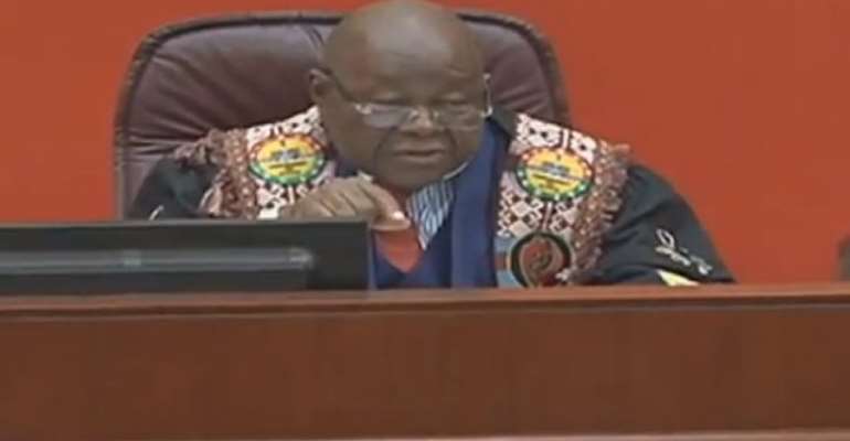 Professor Mike Oquaye, Speaker of Parliament