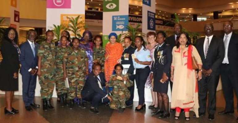 UN Deputy Chief Meets Women Peacekeepers In Addis Ababa