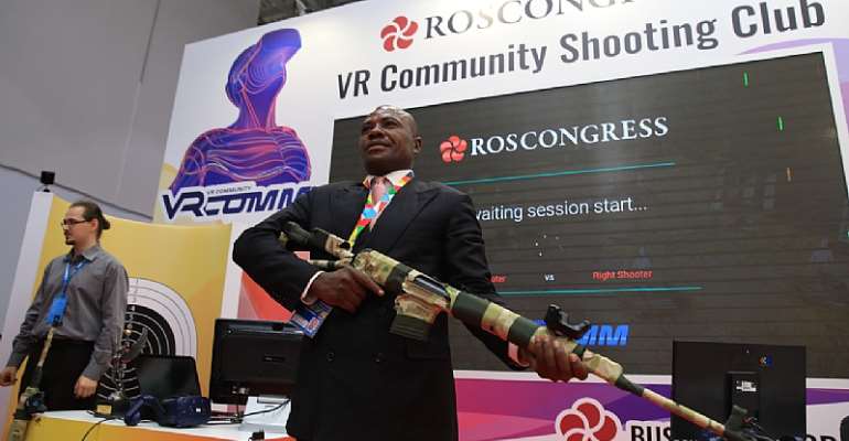Visitors to Russia–Africa Economic Forum’s Innovation Space to Enjoy VR Teleportation