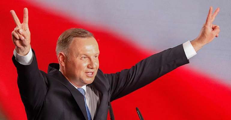 Poland's president Andrzej Duda tests positive for coronavirus