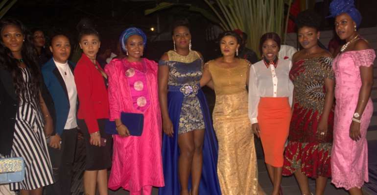 RMD,Gideon Okeke,Mike Ezurounye,Funlola Aofiyebi,Taiwo Ajai-LycettAnd Others At Funmi Holders' The Grudge Movie Premiere