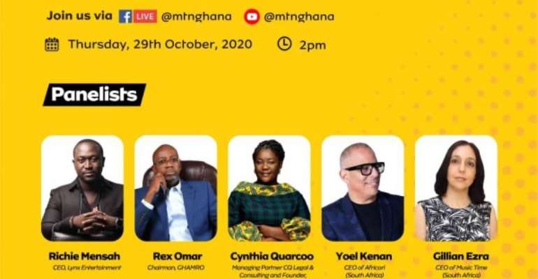 MTN Holds Digital Music Confab To Discuss Content Monetization On October 29
