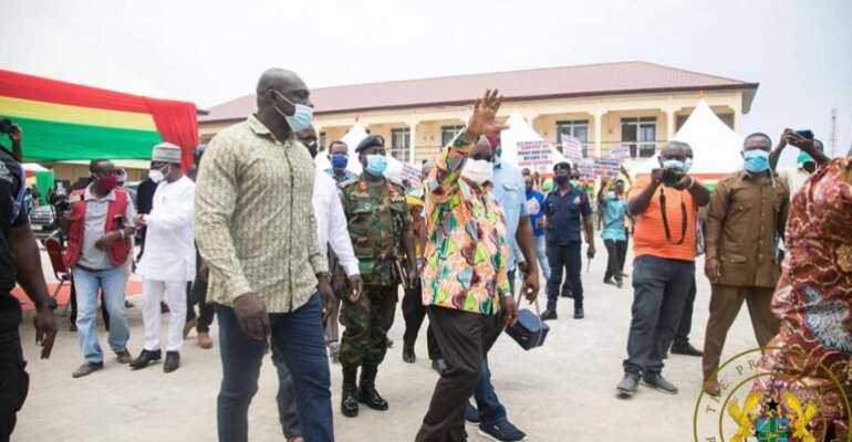 Akufo-Addo Commissions 204 Affordable Housing Units In Tema