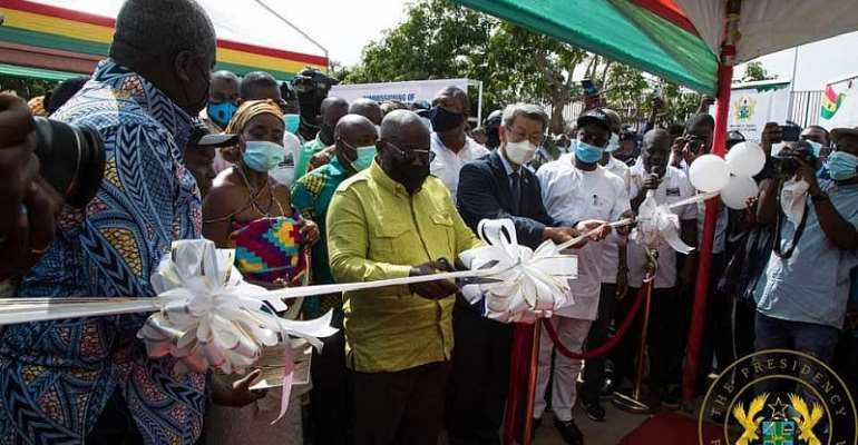 E/R: Akufo-Addo Launches 500,000 Improved Cookstoves Distribution Project In Akuse