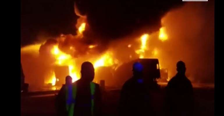 Four Burnt To Death At Amasaman Fise