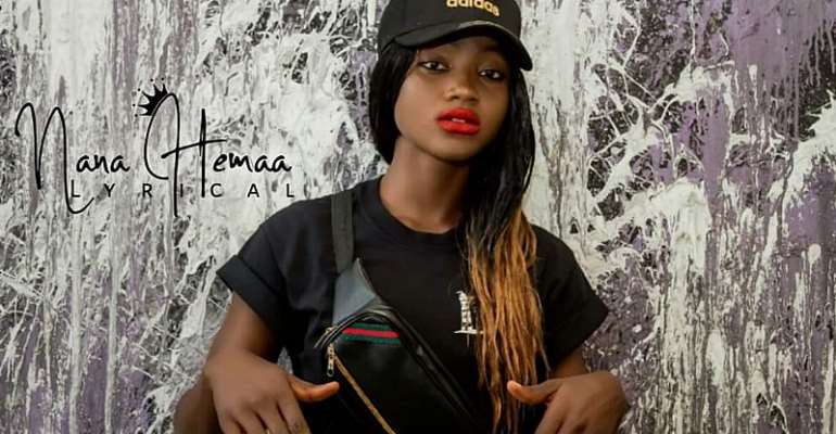 Meet Flawless Female Rapper; Nana Hemaa Lyrical