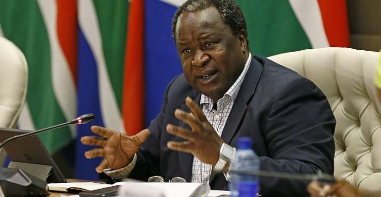 South African Minister of Finance Tito Mboweni. The origins of the country's fiscal crisis are deeper than COVID-19. - Source: Getty Images
