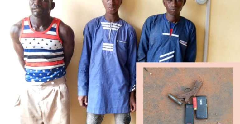 3 Arrested For Robbing Passengers At Wulugu