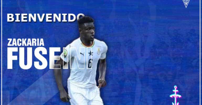 Defender Zackaria Fuseini Seals Move To Spanish Side San Fernando CD