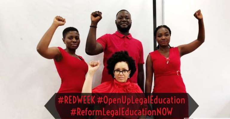 GIMPA NDC-TEIN Rallies Support For #redmonday Demonstration