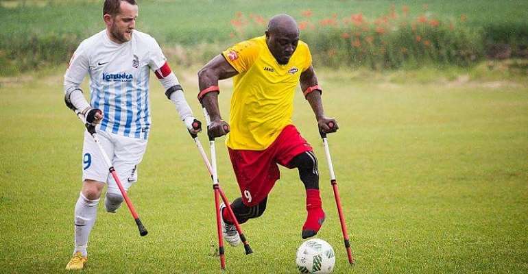 ECG Supports Ghana Amputee Football Team