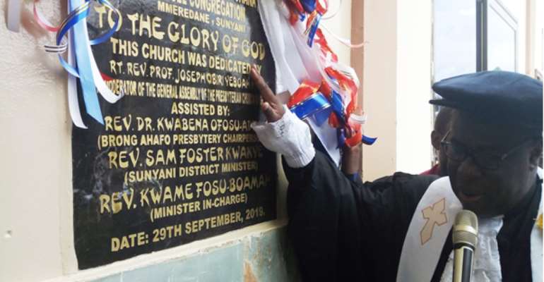 Presbyterian Church Inaugurates 2,500 Capacity Building