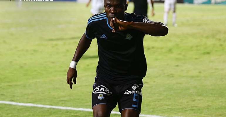 Pyramids FC striker John Antwi