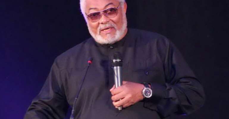 Former President Jerry John Rawlings