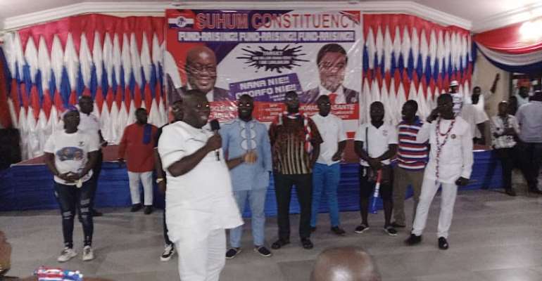 Philanthropist Donates Nissan Pickup, Branded T-Shirts To Support Suhum NPP Campaign