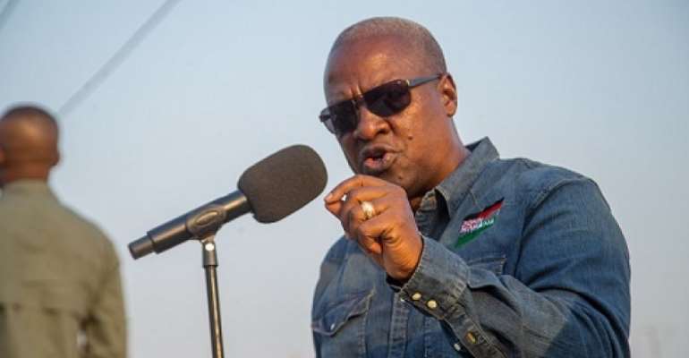 Election 2020: Don’t Try To Subvert The Will Of Ghanaians – Mahama Warns EC