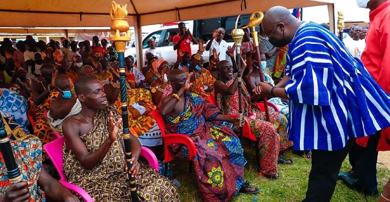 The Chief of Wassa Atobiase, Nana Opia II