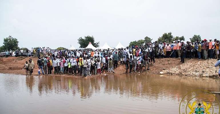U/E: Akufo-Addo Inspects Completed Namoligo 1V1D Project