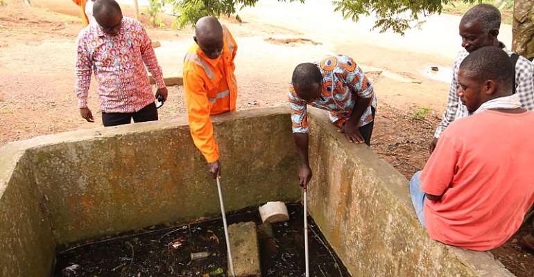 Zoomlion Hosts Malaria Control Manager At Mapped Mosquito Breeding Sites