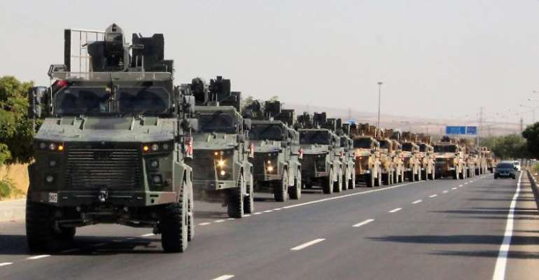 Turkey starts offensive against Kurds