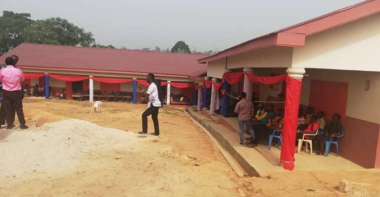 Sefwi Wiawso MP Hands Over Classroom Blocks To Three Communities