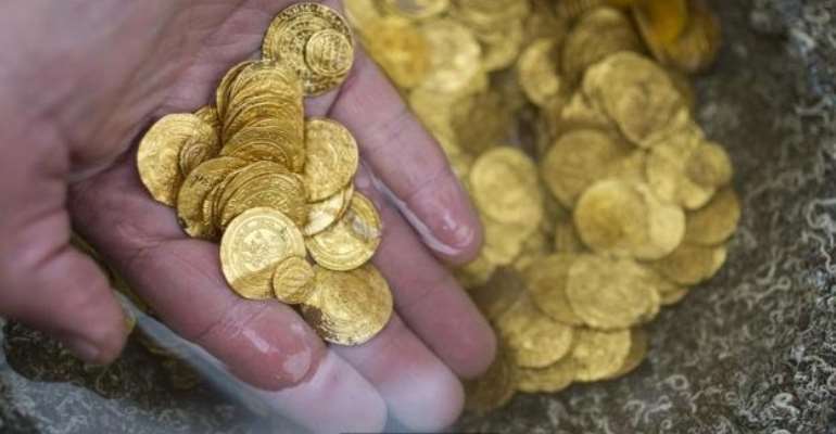 See The Israeli Cty With A Hoard Of Gold