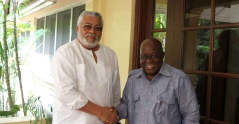 I respect Akufo-Addo for his values, principles – Rawlings