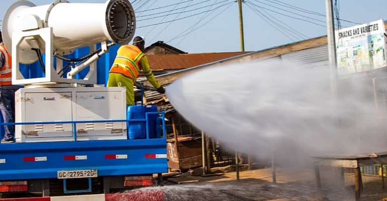 COVID-19: Gov't Commences 3rd Phase Of Market Disinfection