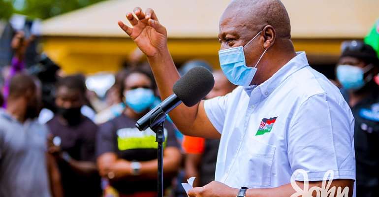 Collapsing Banks Akufo-Addo’s Biggest Mistake – Mahama