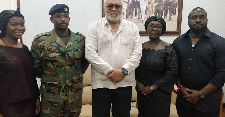 Dzifa Gomashie, Family Invite Rawlings To Late Husband’s Funeral
