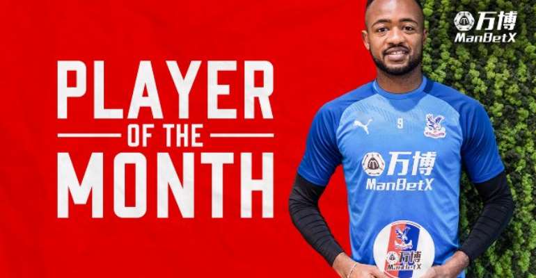 Ghana Forward Jordan Ayew Wins Crystal Palace Player Of The Month For October Award