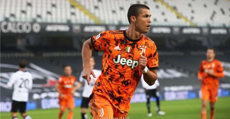 Cristiano Ronaldo has scored five times in four league games for Juventus this season