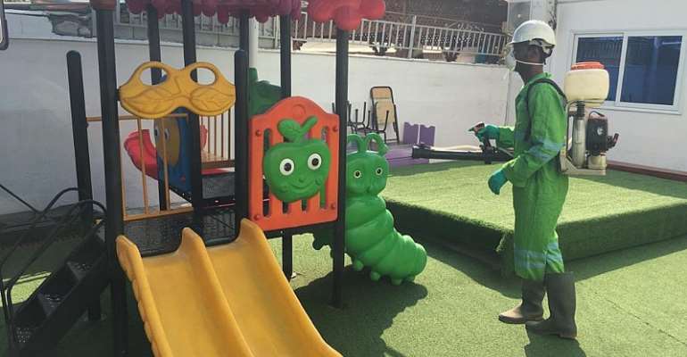 Ahead of reopening: Over 6,000 basic schools undergo mass disinfection & fumigation