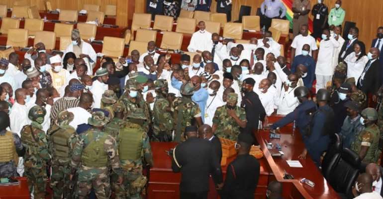 Right Alliance Africa condemns military invasion of parliament, demand investigations