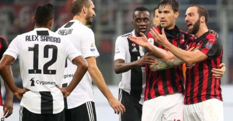Higuain left Juve to join Milan in August