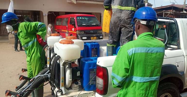 Zoomlion Partners Gov’t To Disinfect Markets In Accra