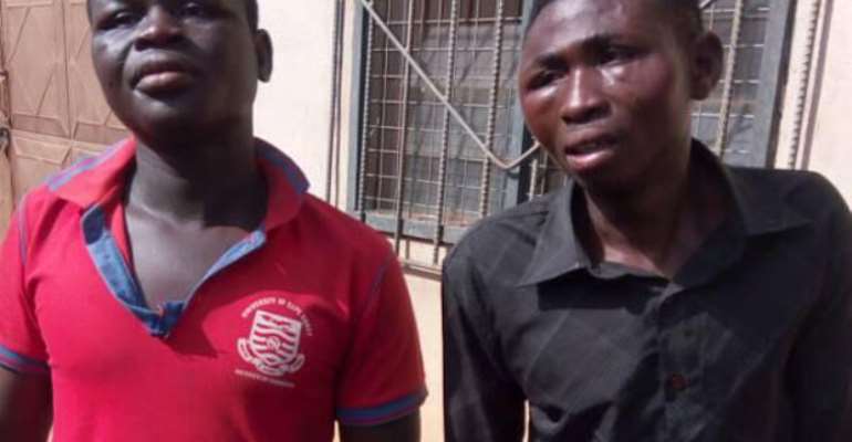 Dojie Kwame and Akwasi Obio