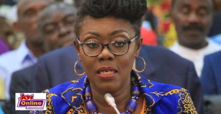 Ursula Owusu-Ekufu is the Communications Minister