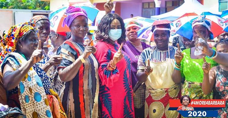 Fear Grips Prestea Huni-valley NDC As Barbara Oteng-Gyasi Sway Residents