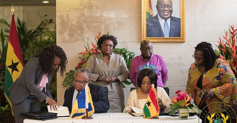 Ghana, Barbados sign agreement to establish sister Port relationship