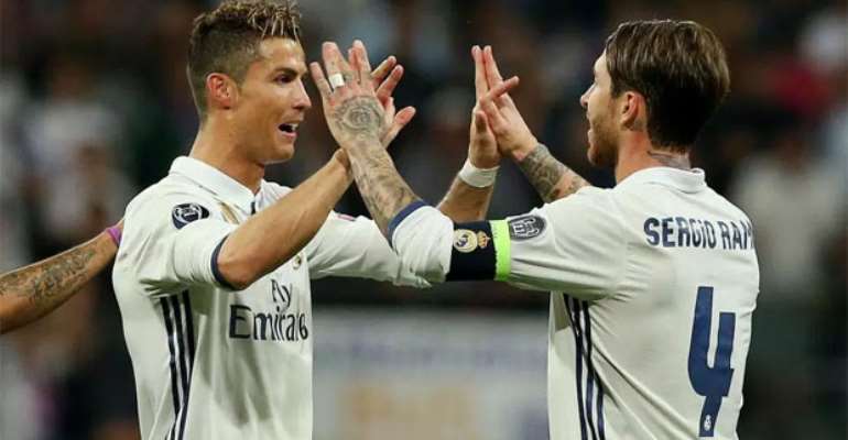 Ronaldo and Ramos