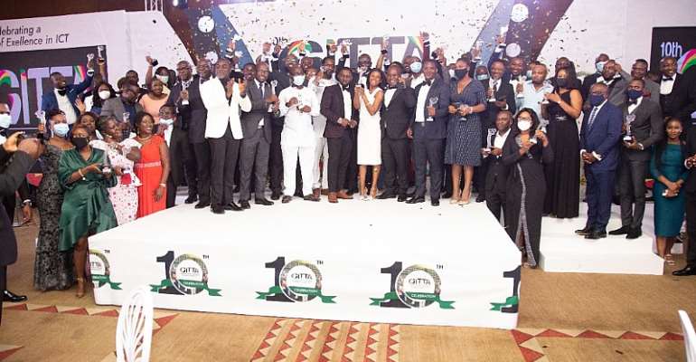 MTN, Eli Hini, StanChart, Others Win Big At 2020 GITTA Awards
