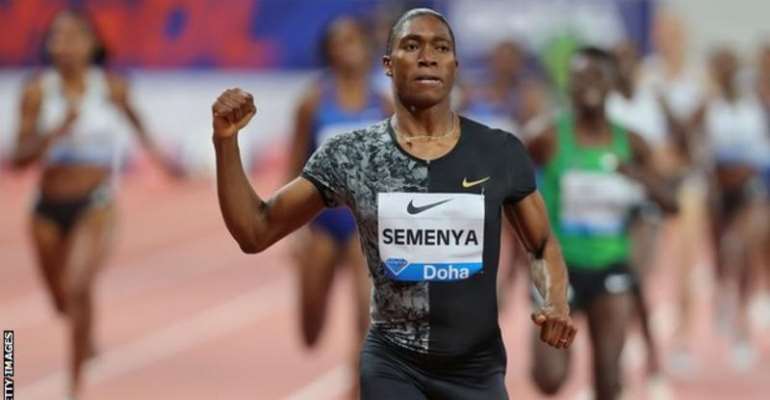 Caster Semenya has won the Olympic 800m title twice and the world title three times
