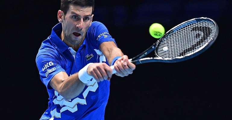 Djokovic dispatches Zverev to advance to semis at ATP Finals
