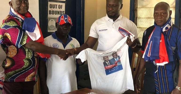 NPP Korea Communication Director Donates To Kwadaso Constituency
