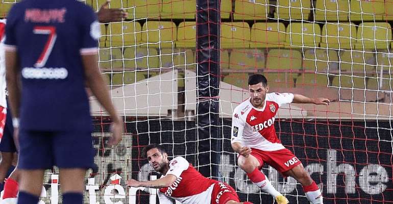 Monaco stuns Paris Saint Germain with 3-2 win in Ligue 1