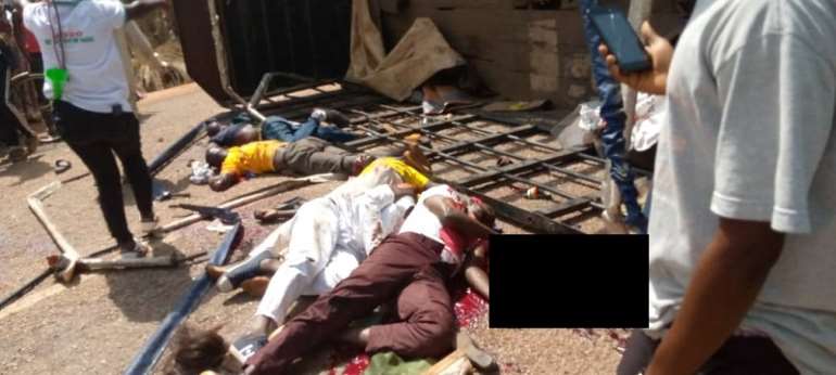 A/R: 6 NDC Supporters Dead, Several Injured As Truck Summersaults At Franse