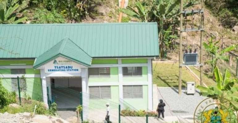 Akufo-Addo Commissions Mini-hydro Power Plant At Alavanyo